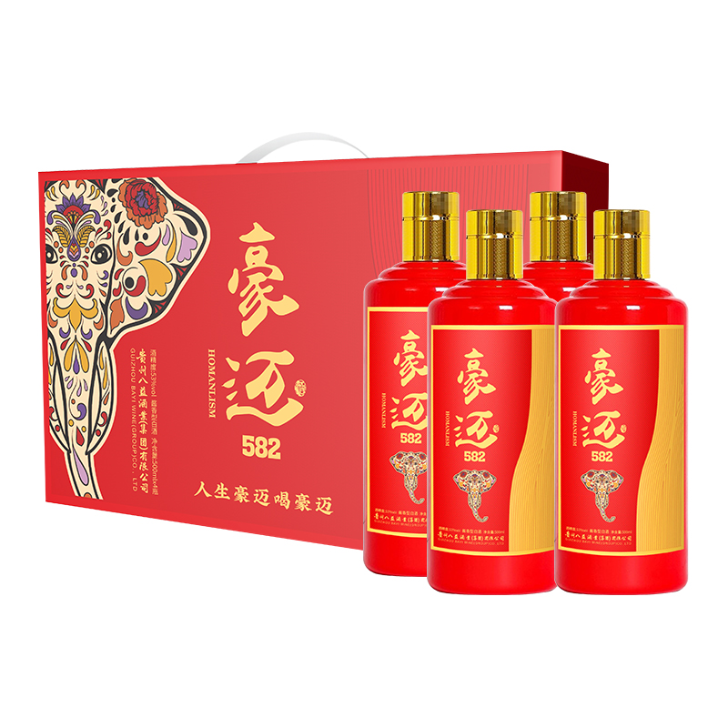 豪迈582酱香型白酒