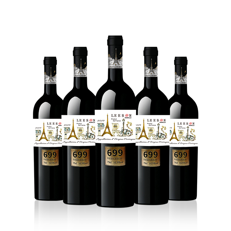 雷盛红酒699法国干红葡萄酒